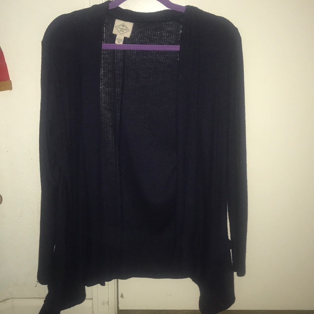 Navy blue cardigan